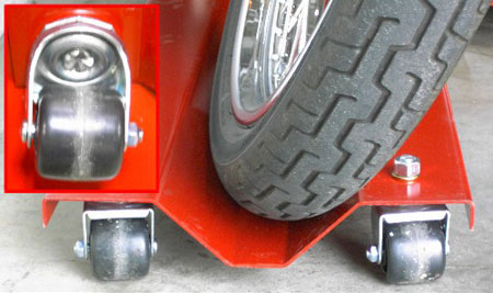 Homemade motorcycle dolly discount